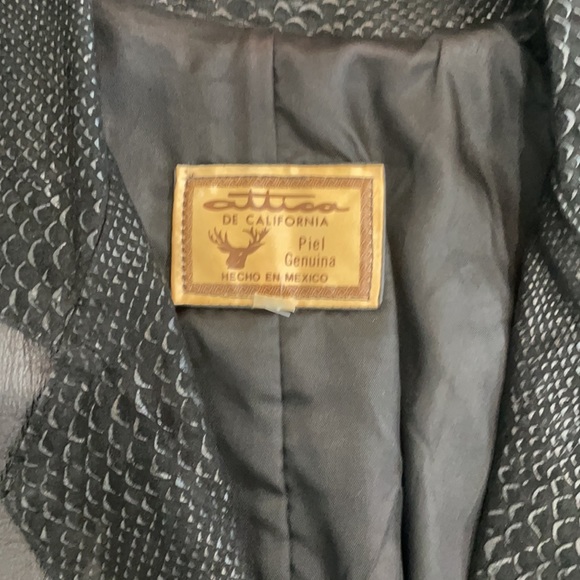 Vintage Attica leather jacket - Picture 2 of 4